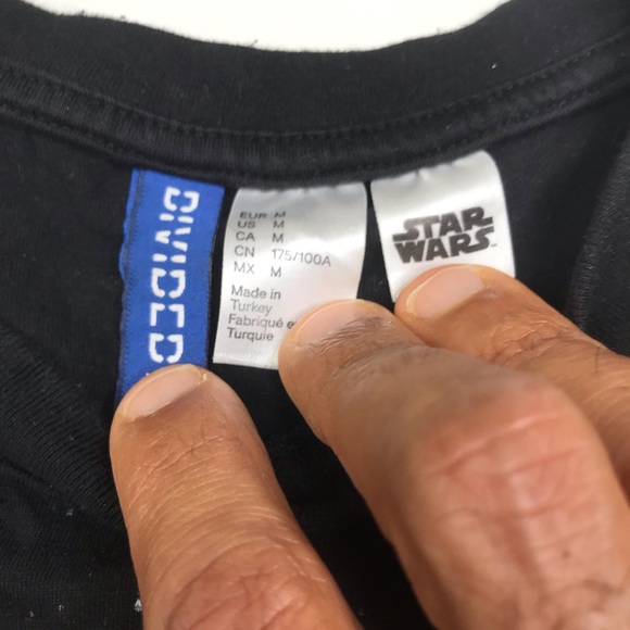 Star Wars T Shirt   Medium Size Black Color - Picture 3 of 6